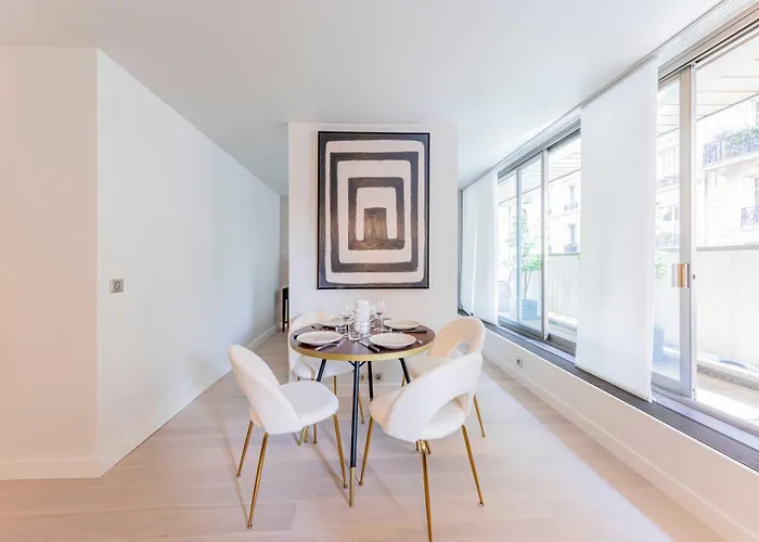 Daire Cosy Ac Balcony - 1br-4p - Eiffel Tower Paris