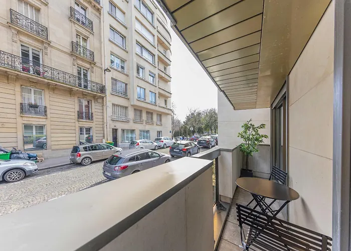 Cosy Ac Balcony - 1br-4p - Eiffel Tower Daire Paris