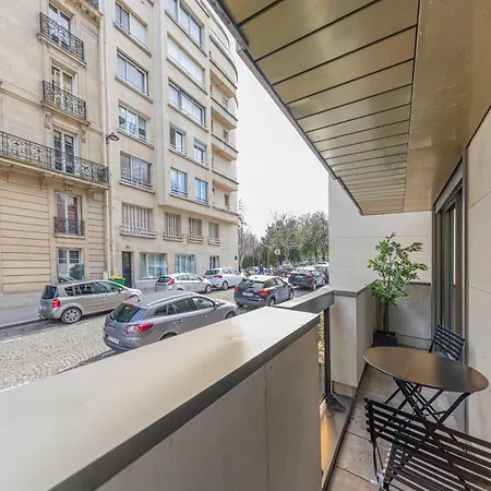 Cosy Ac Balcony - 1br-4p - Eiffel Tower Apartment Paris